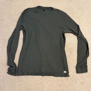 Vuori Waffles Crew (Olive XL - NWOT)